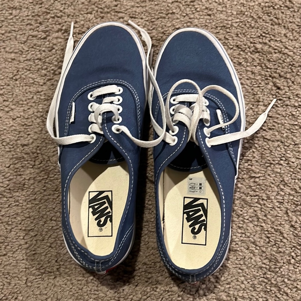 The Authentic Vans Shoes - Blue